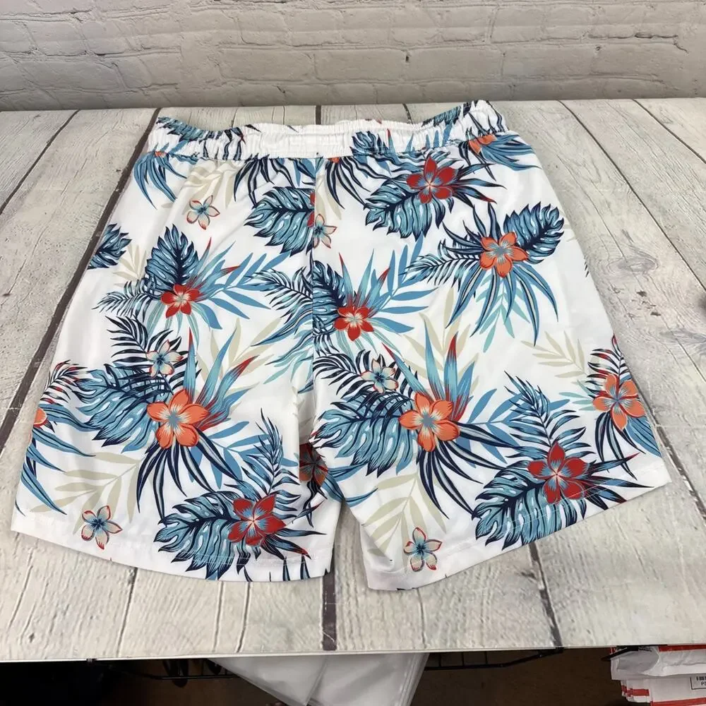 Maamgic Mens multi colored Quick Dry Swim Trunks Lot of 2 pair men’s large